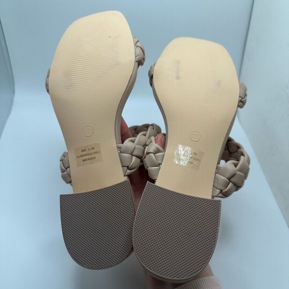 Cushionaire Women's Braided Sandals - Tan - Picture 5 of 8